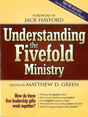 cover image of Understanding the Fivefold Ministry
